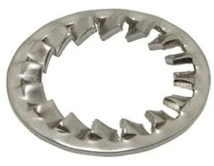 Serrated washer