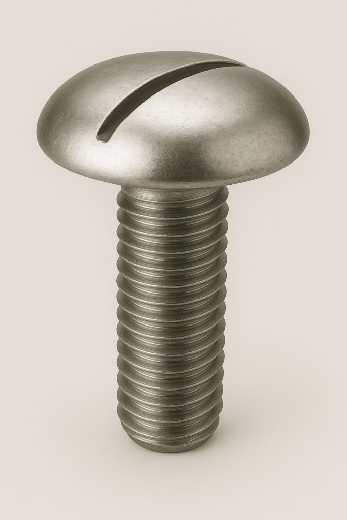 slotted truss head / mushroom head