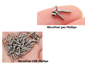 Micro Sizes, MicroFast Self Tapping Screws,MicroFast Self -Tapping Screws