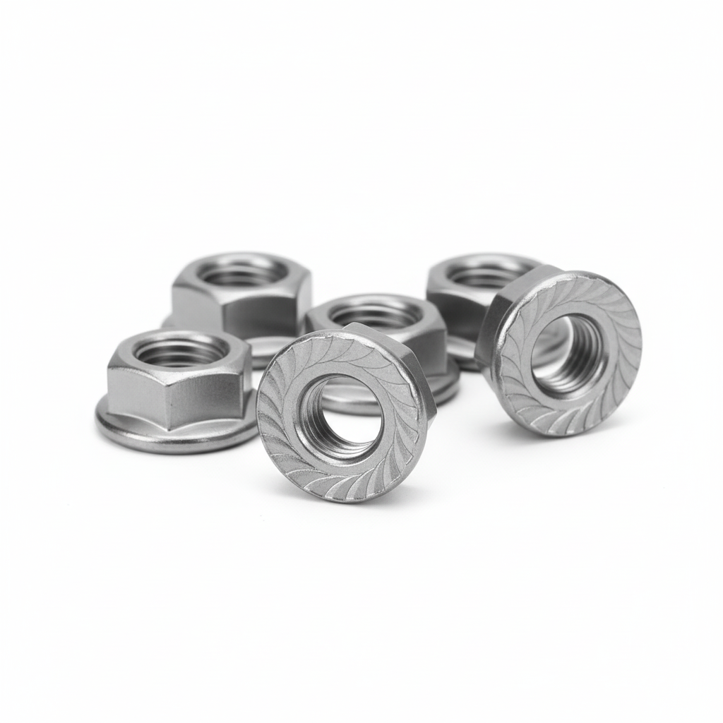 serrated flange nut