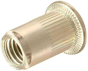 Round Body Large Flange [FLAT Head] Blind Nut