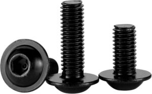 Black Torx Button Head Cap Screw with Flange